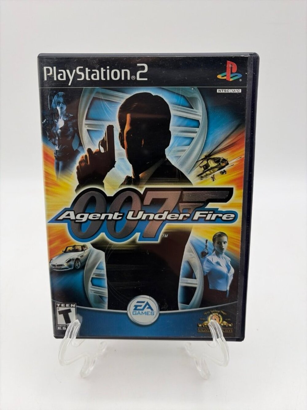 007 Agent Under Fire Sony PlayStation 2 PS2 Game Complete CIB Tested Working